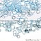 Blue Topaz Gemstone, 100% Natural Faceted Loose Gems, December Birthstone, 6-12mm, 50 Carats, GemMartUSA (BT-60001-50)